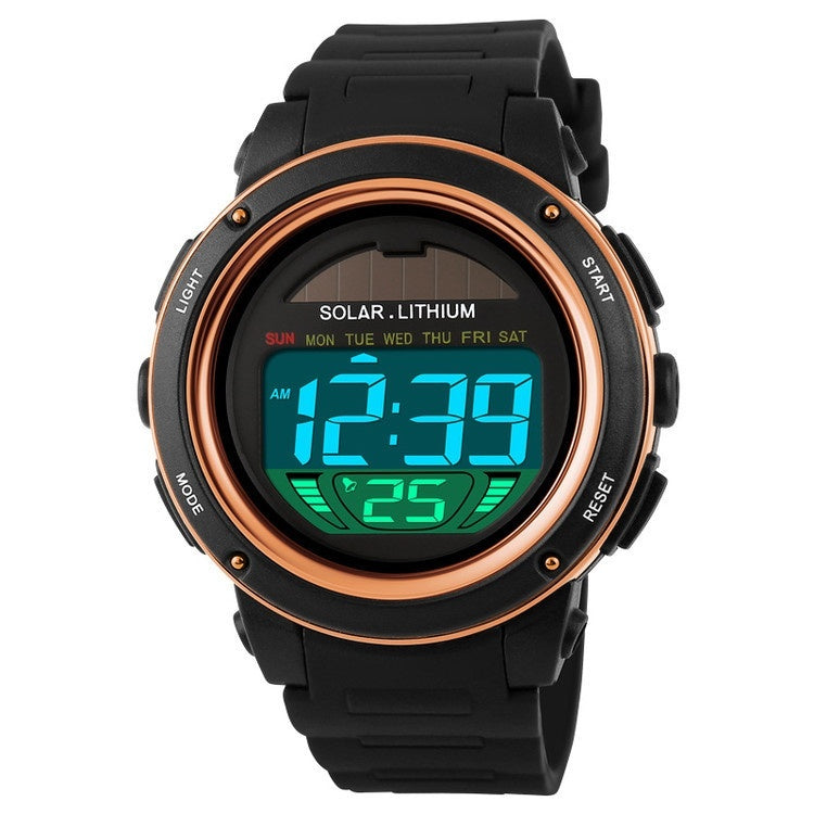 Student Fashion Solar Watch Waterproof