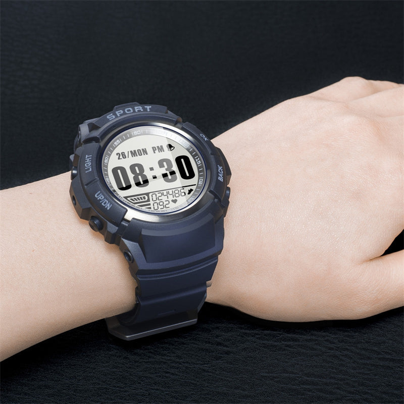 S816 Waterproof And Anti-fall Heart Rate Compass Pedometer Outdoor Smart Sports Watch