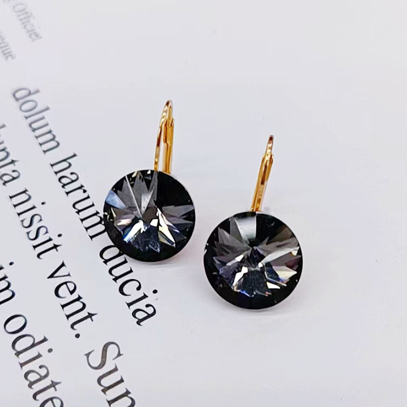 High-grade Multicolor Crystal Earrings For Women