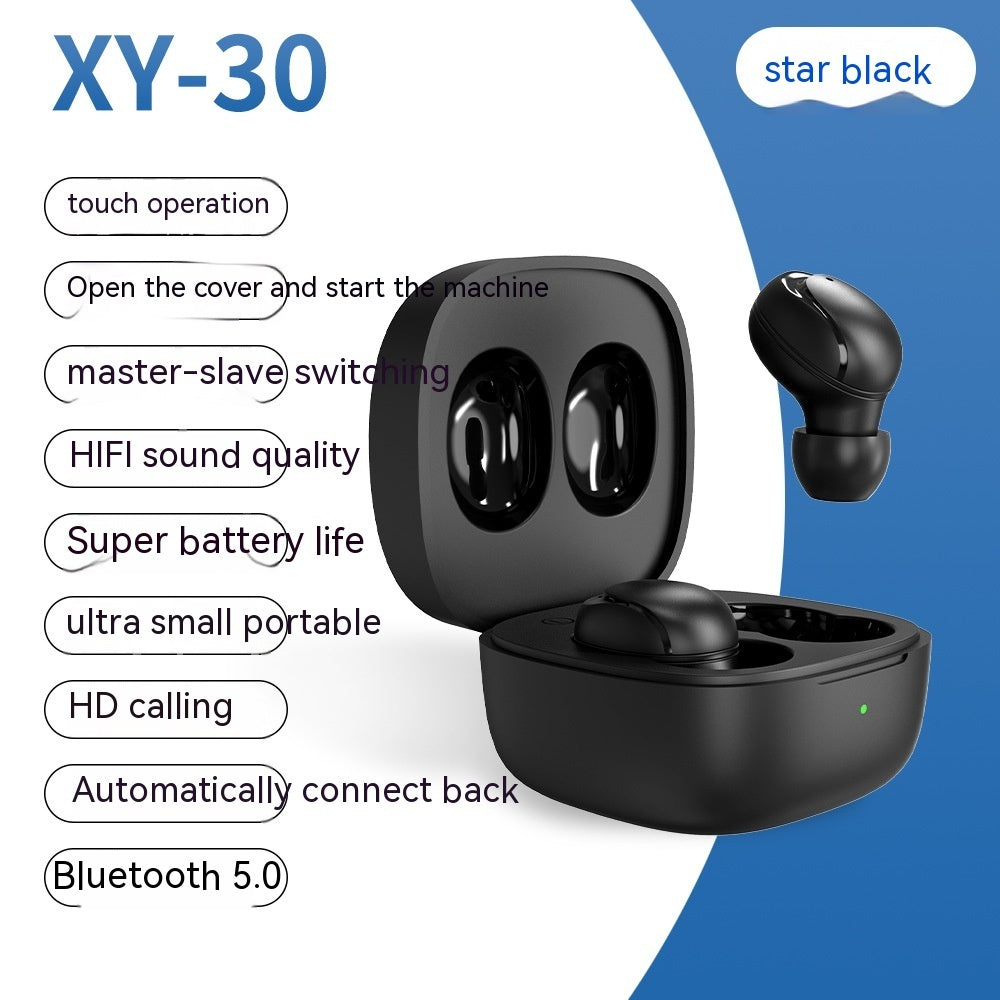 Binaural Wireless Real Stereo Bluetooth Earphone