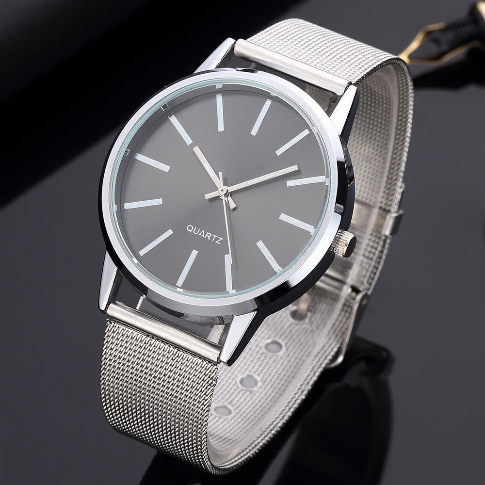 Simple Ultra-thin Stainless Steel Quartz Watch