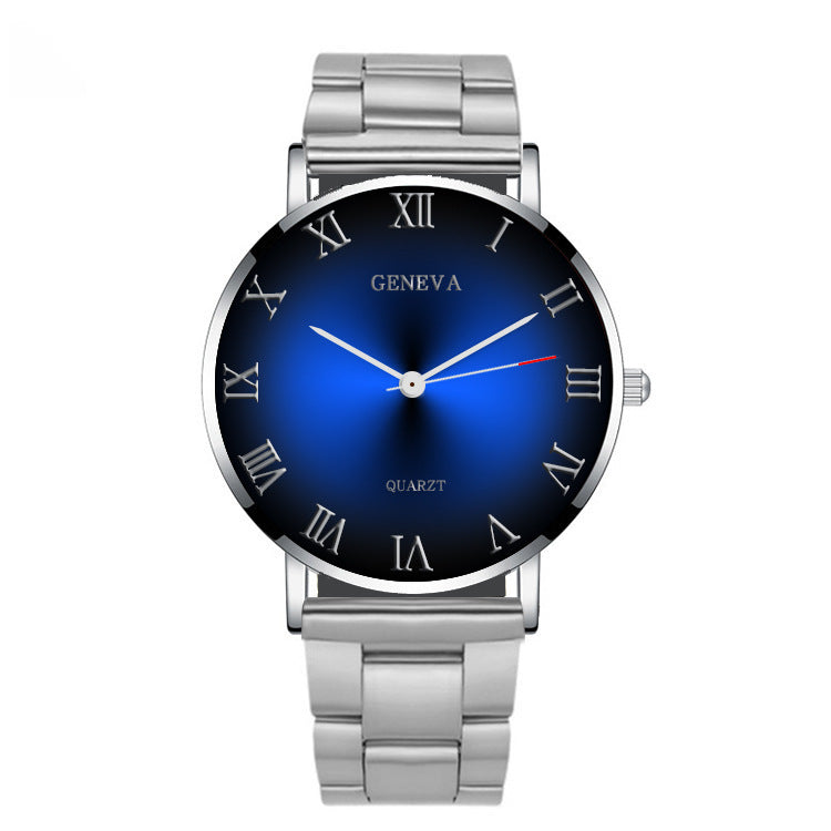 Roman numeral men's watch