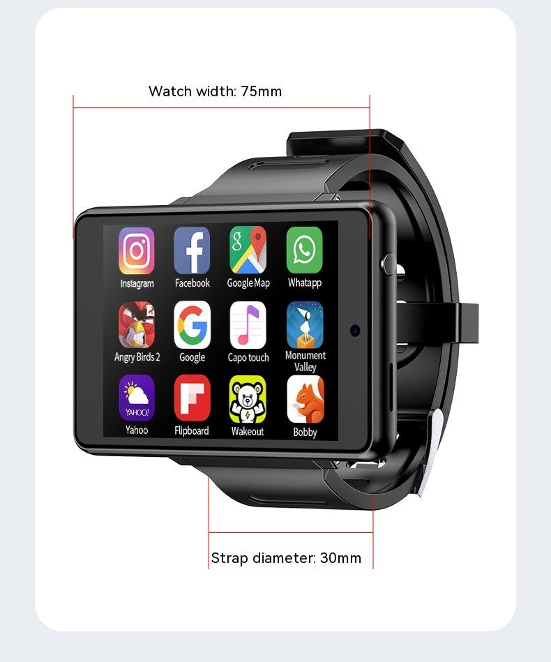 X2800 Smart Watch WIFI Positioning GPS Dual Camera