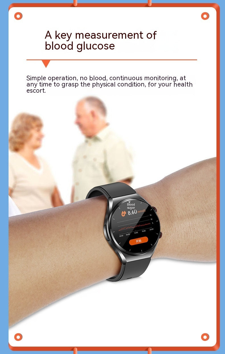 E09 Smart Watch ECG Blood Oxygen Body Temperature Heart Rate Detection Bracelet