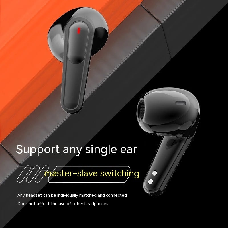 Wireless Binaural New Smart Digital Display Noise-reduction Bluetooth Headset