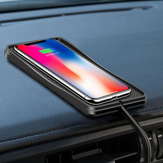 Compatible with Apple , Car anti-slip wireless charger