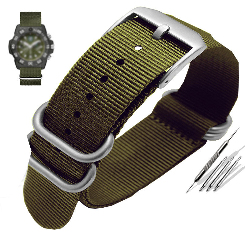 Outdoor Nylon Canvas  Water Ghost Watch Strap