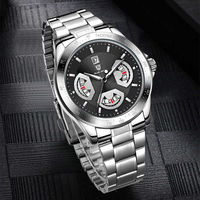 Automatic movement watch men's hollow calendar