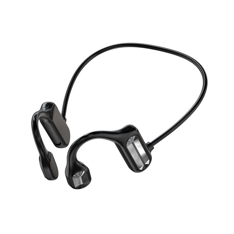 Bone Conduction Concept Bluetooth Headset, Ear-mounted Non-ear Movement