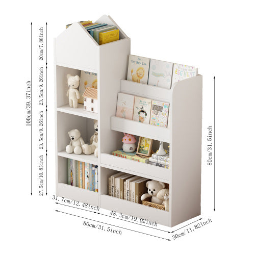 Children's Wooden Bookshelf