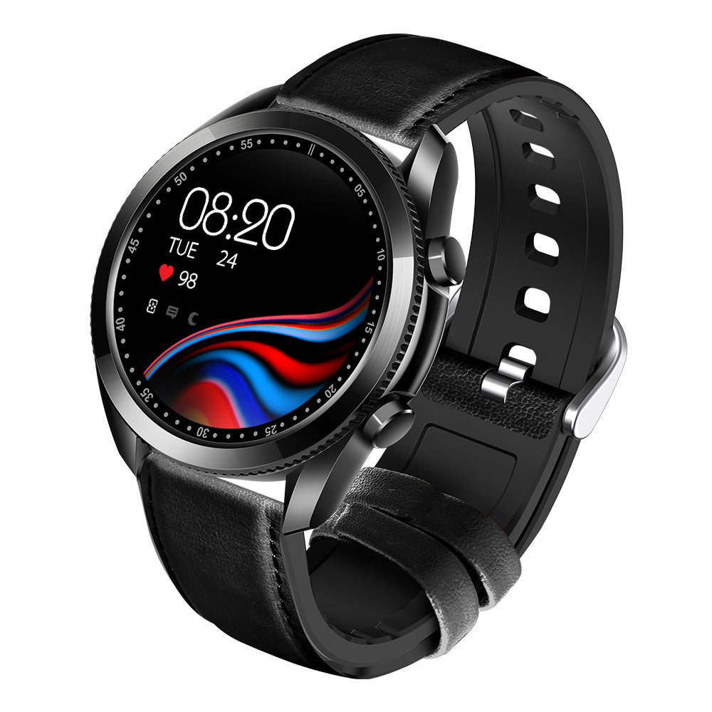 UM90 Smart Call Watch Sports Pedometer Heart Rate Metal Large Screen Bluetooth Watch