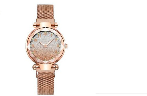 Women's Shiny Literal Iron Band Watch