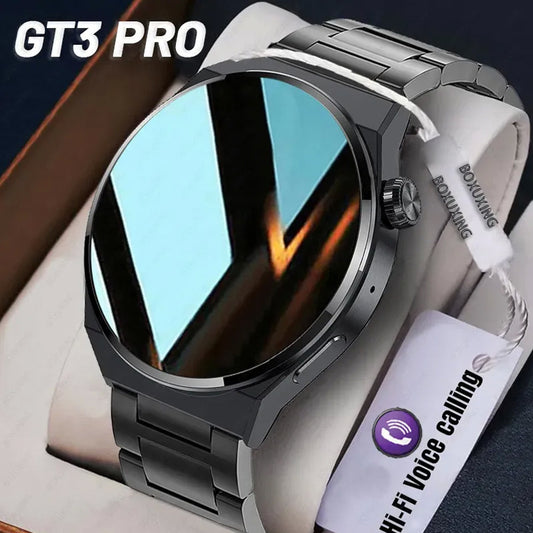 Fashion HD Large Round Screen Heart Rate GT3 Pro Multi-function Sport Smart Watch