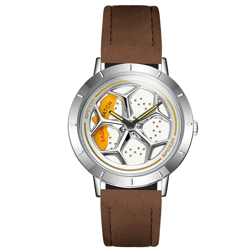 Sanda Wheel Quartz Watch