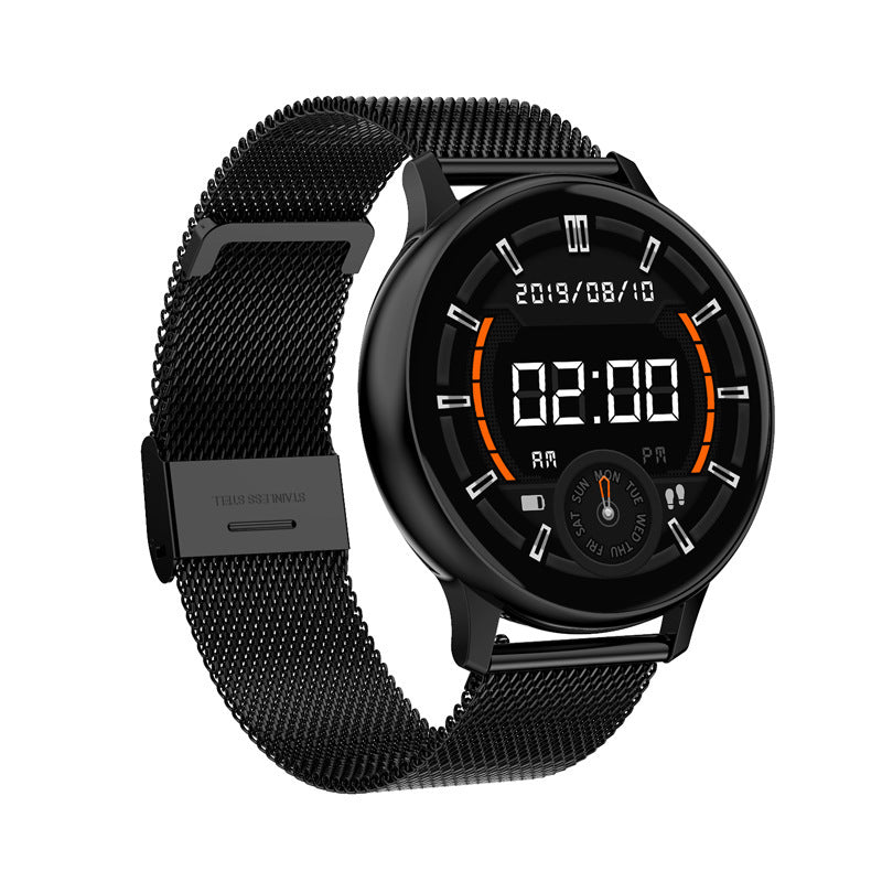 Smart watch 1.2 inch true round screen touch monitoring