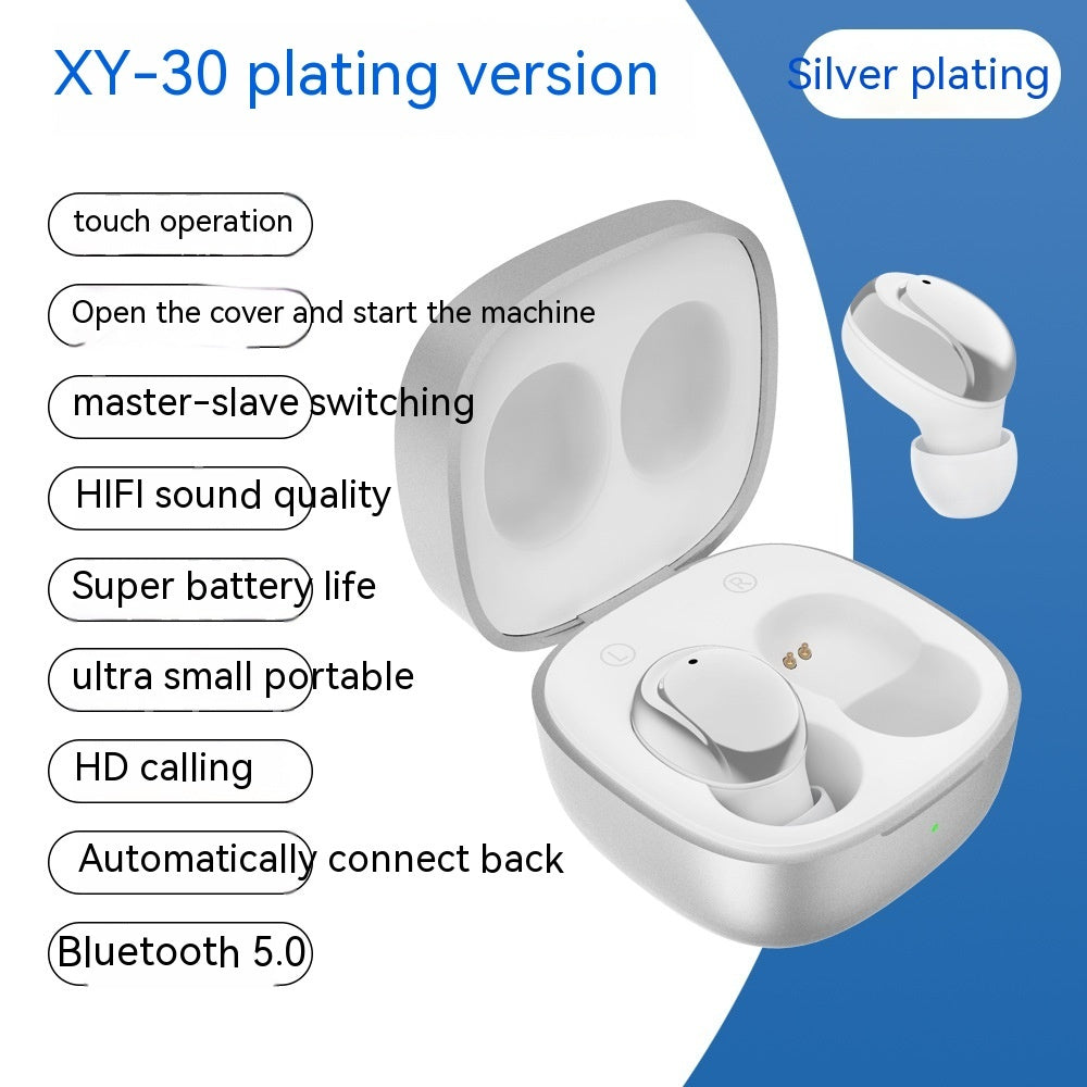 Binaural Wireless Real Stereo Bluetooth Earphone