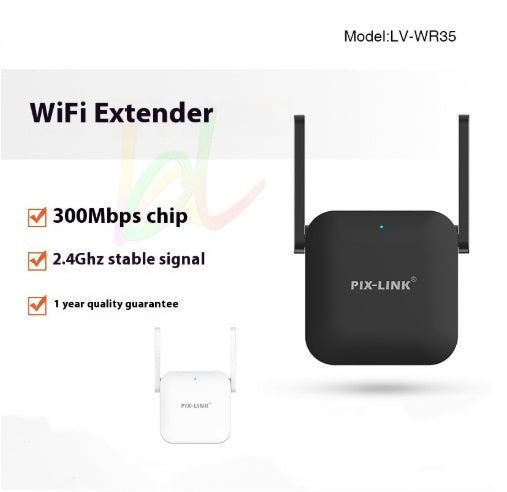 WiFi Repeater AP Wireless Router Pro 300Mbps 4 Antenna Extender