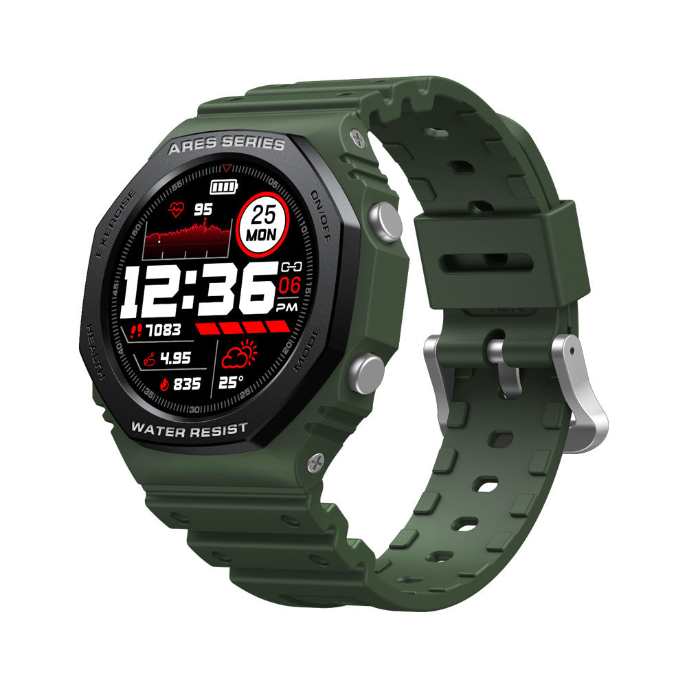 2 Rugged Watch 1.09 Inch HD Color Touch Display 240x240 Resolution