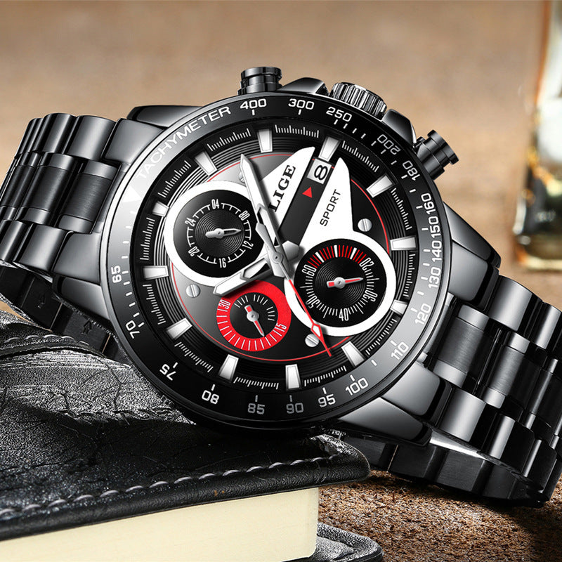 LIGE men's business watch