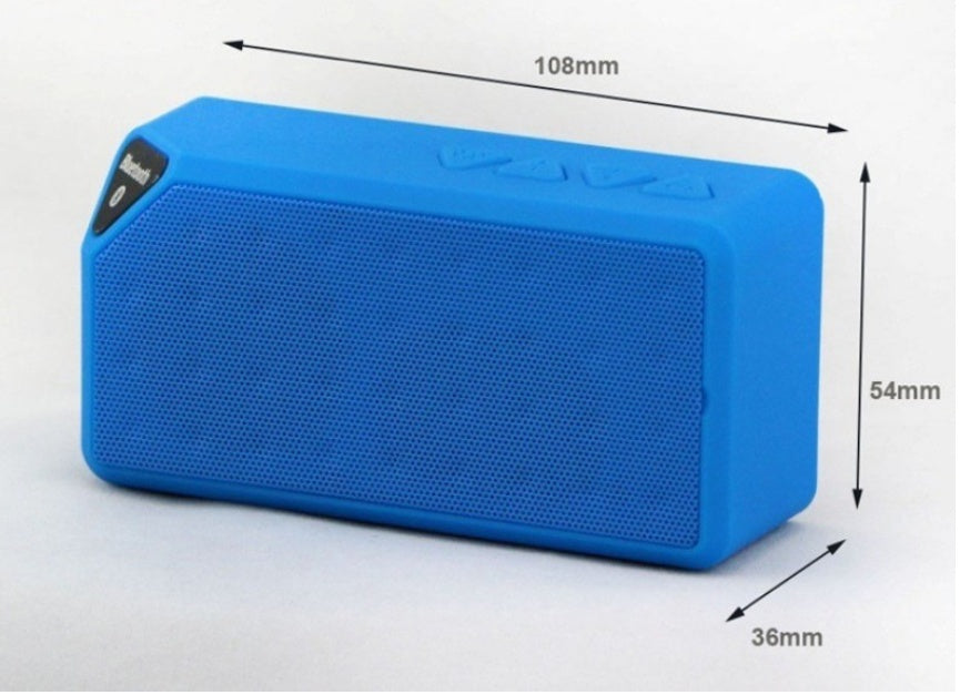 Cannon X3 Wireless Bluetooth Speaker Outdoor Small Block Audio Mini Portable Radio Card Magic Cube Subwoofer