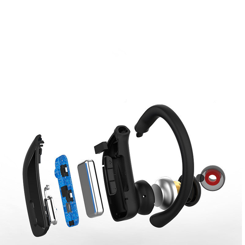 LED Digital Display Hanging Ear 5.0 Wireless Bluetooth Headset