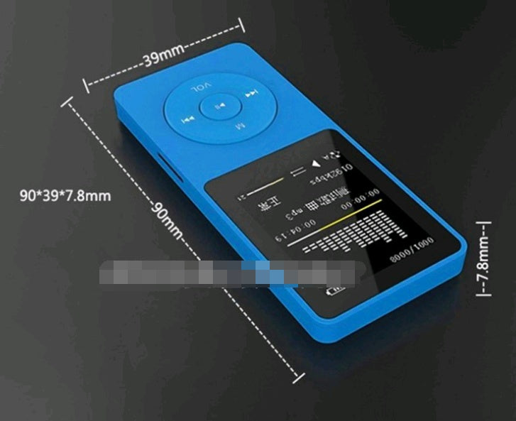 1.8 inch screen MP3 MP4 lossless player TF card FM long standby MP4 Player