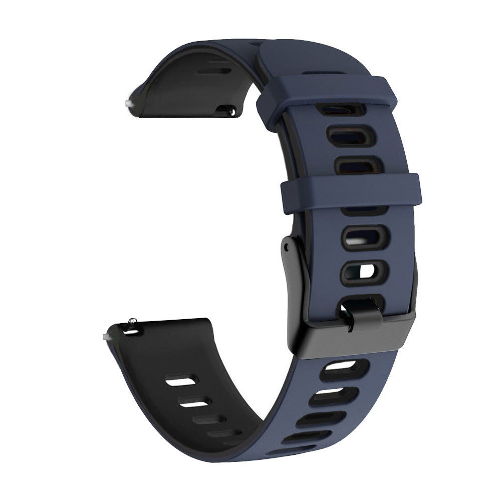 20mm 22mm Two-color Silicone Strap