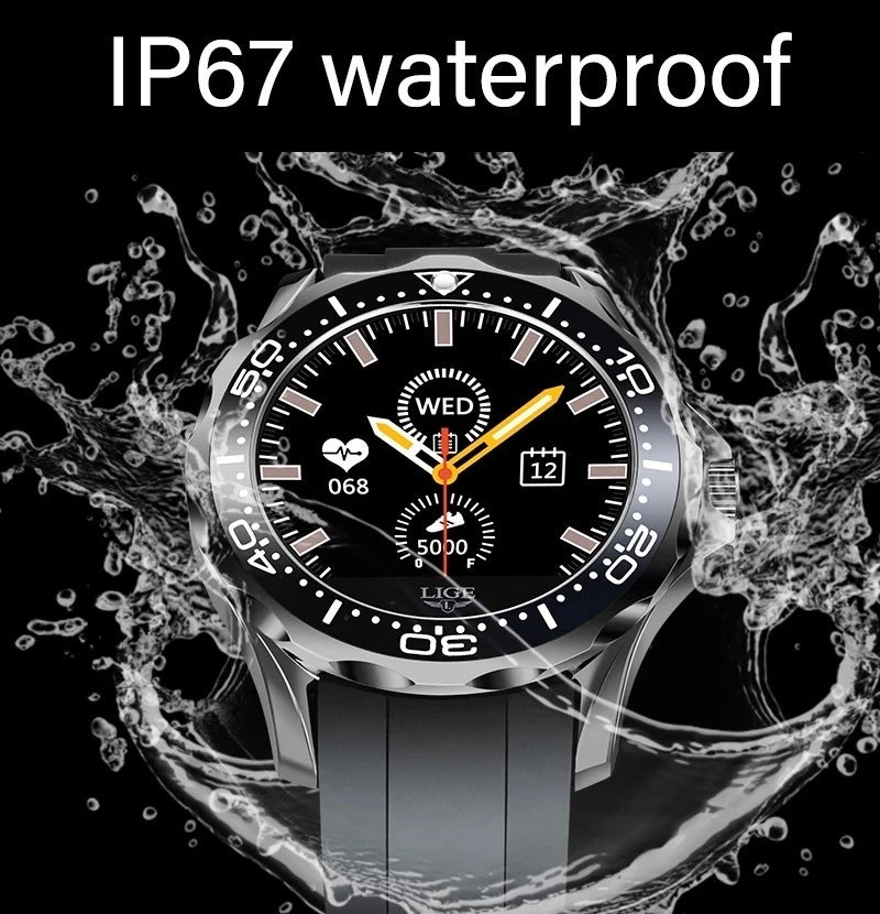 Men's Multi-function Smart Wearable Waterproof Watch