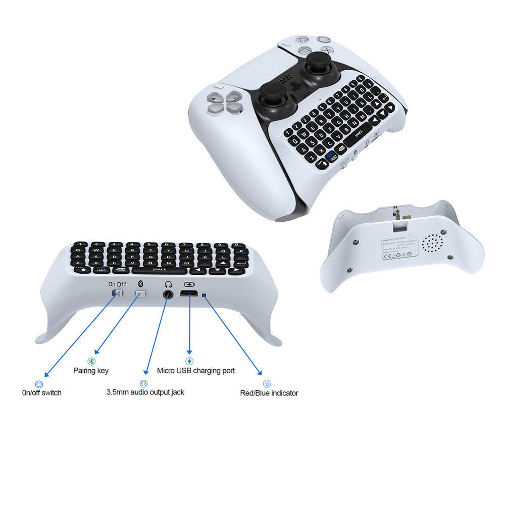 PS4 Handle Can Chat Voice Bluetooth Keyboard