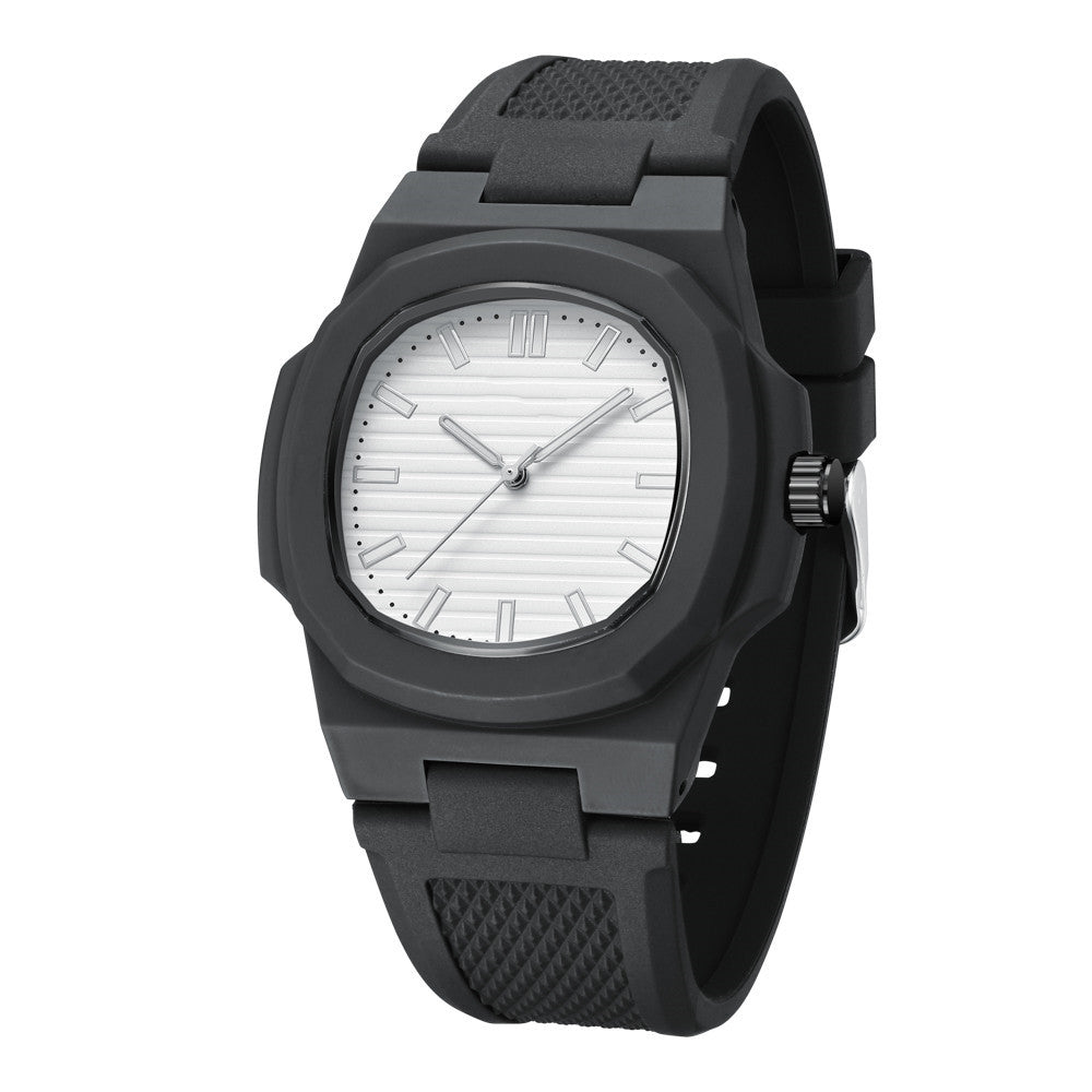 Luminous Sports Waterproof Quartz Silicone Watch