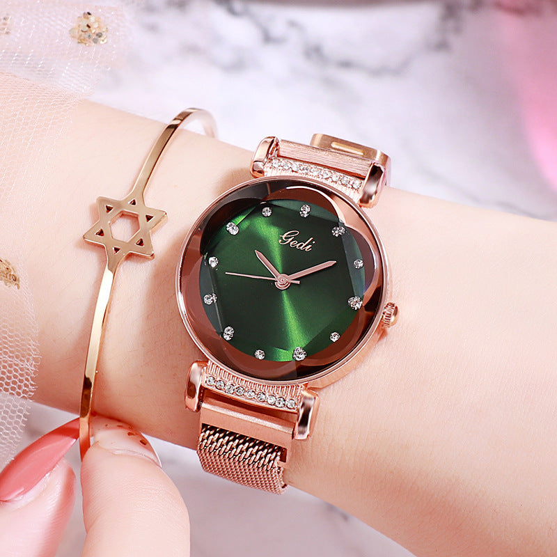 Women's Magnet Watch Fashion All-match Simple Wrist