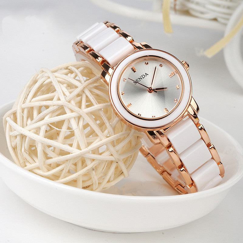 Waterproof Ladies Watch Ceramic Quartz