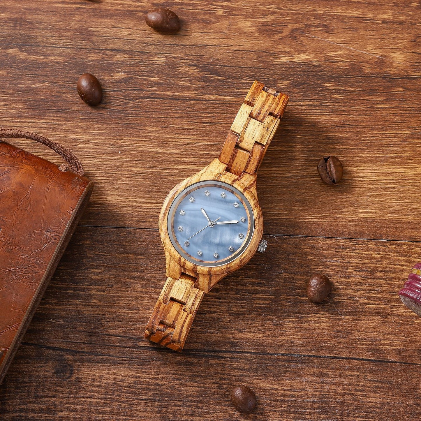 Sandalwood Watch Original Quartz Movement Wood