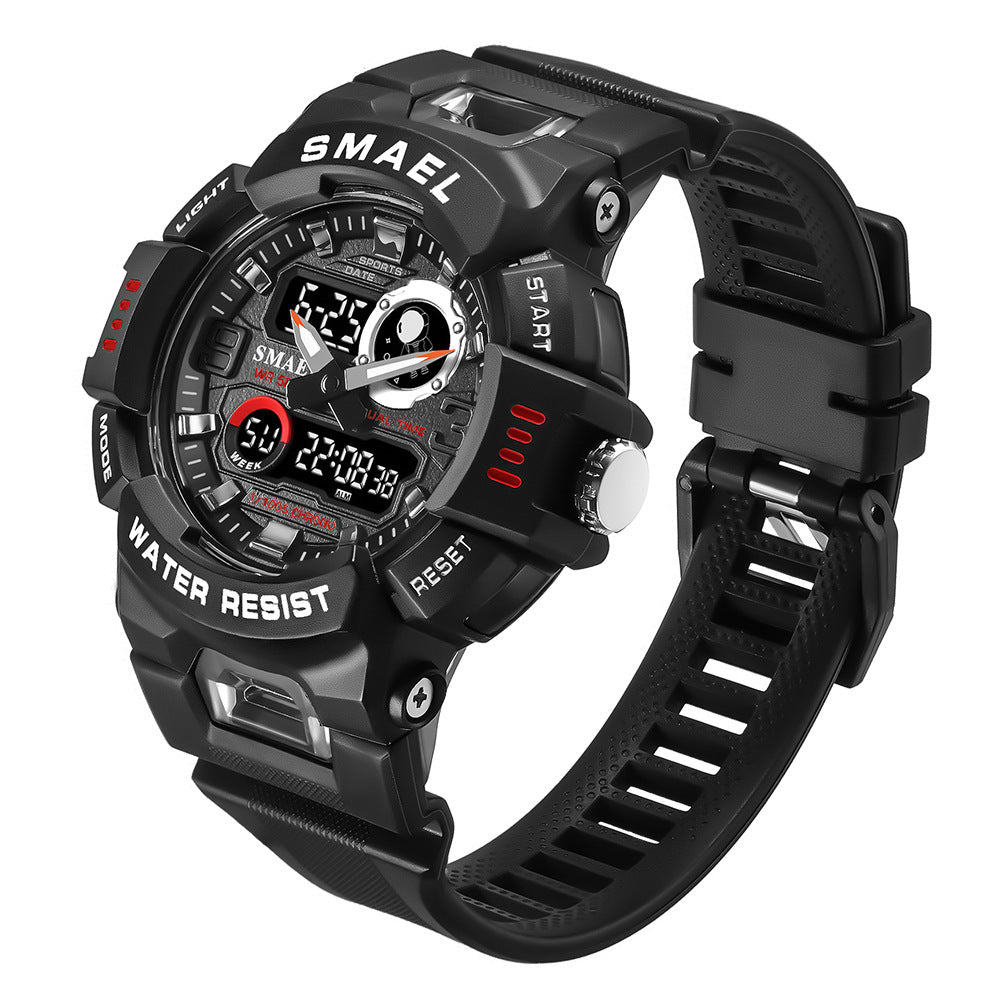 Multi-functional Waterproof Watch For Male And Female Students