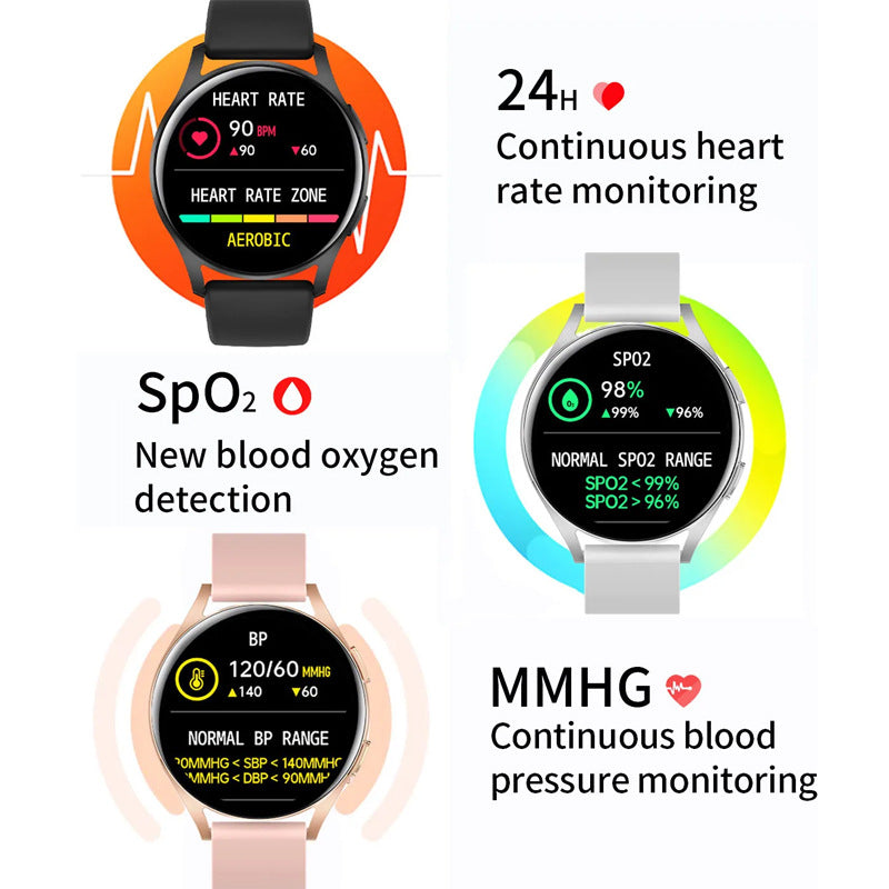 Smart Sports Watch Bluetooth Heart Rate Call Female Sport Watch