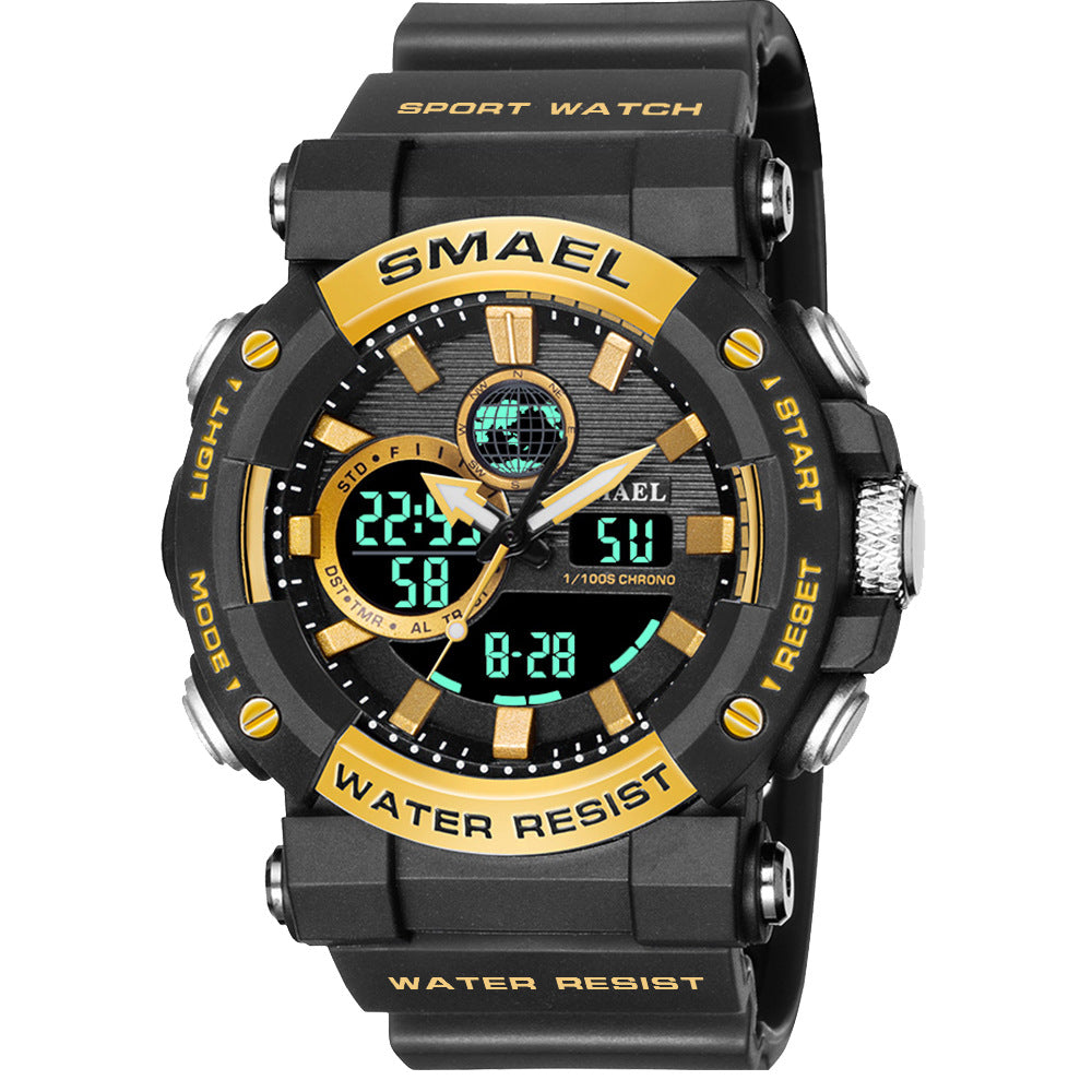 Versatile Luminous Multifunctional Waterproof Electronic Watch