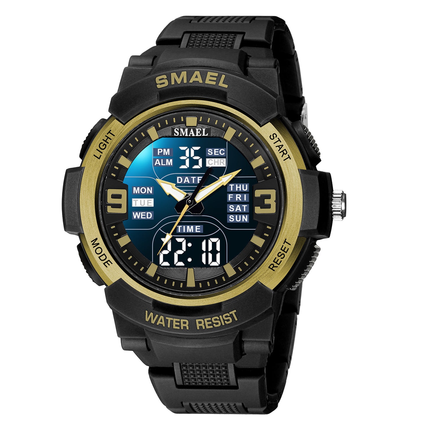 Alloy Multifunctional Waterproof Outdoor Men's Watch