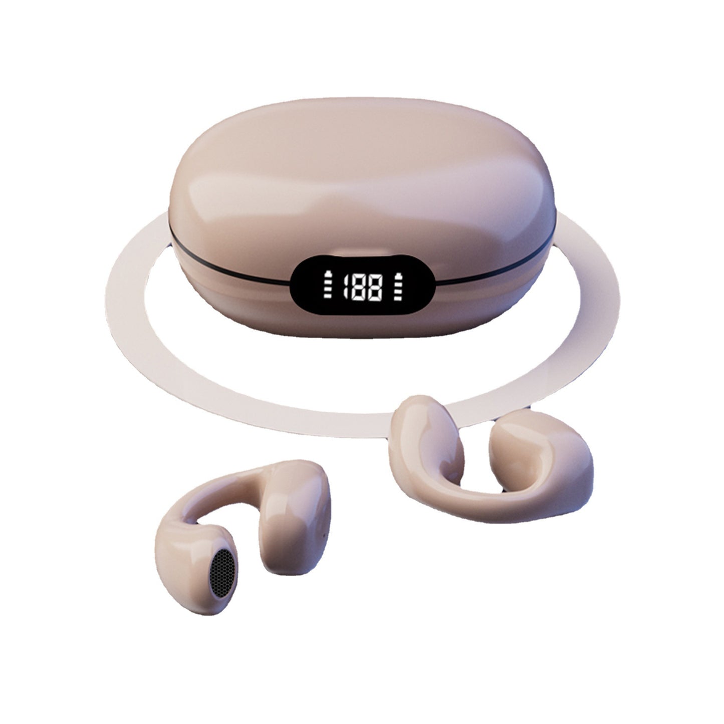 Wireless Clip Ear Bluetooth Headset For Bone Conduction