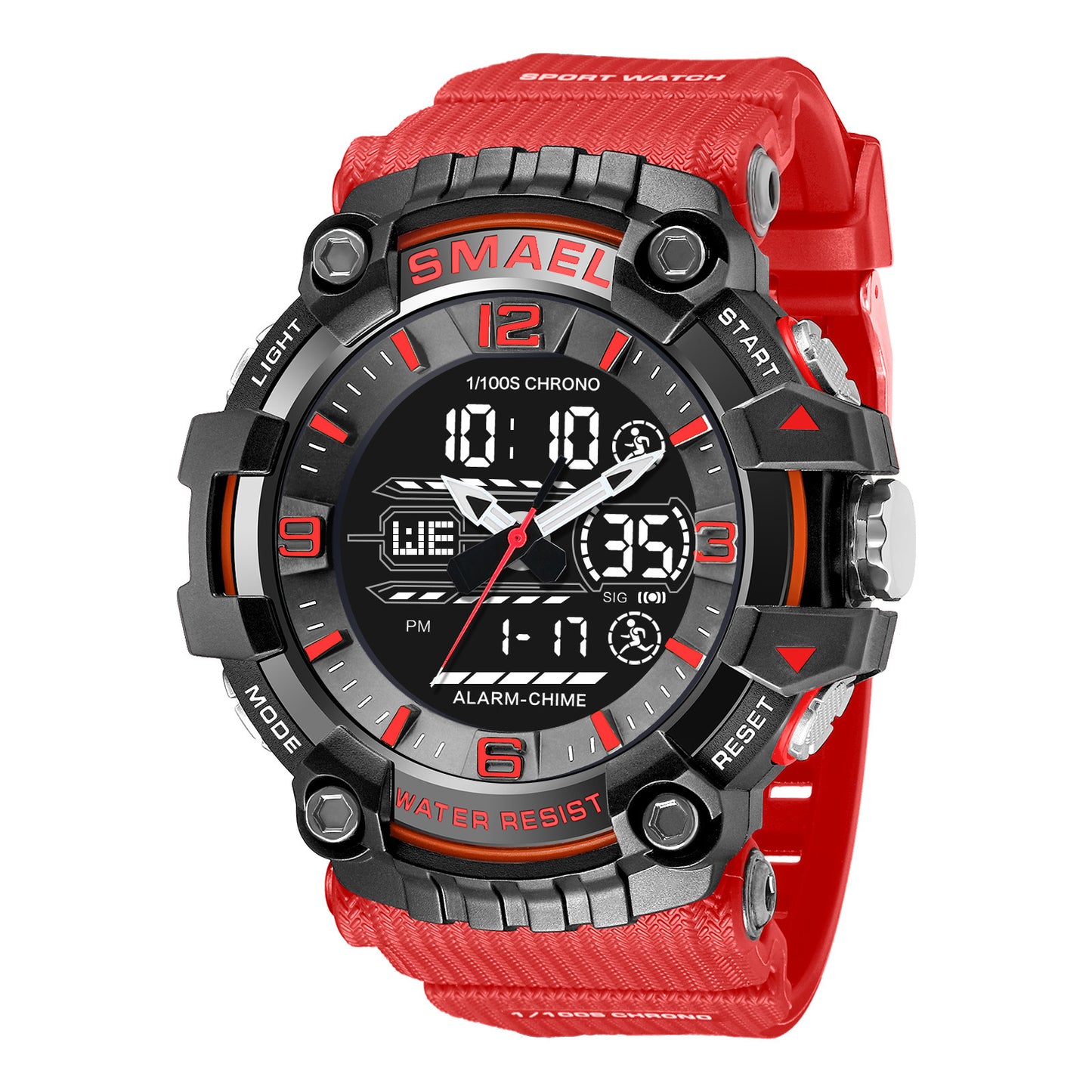 Outdoor Sports Waterproof Alarm Clock Luminous Watch