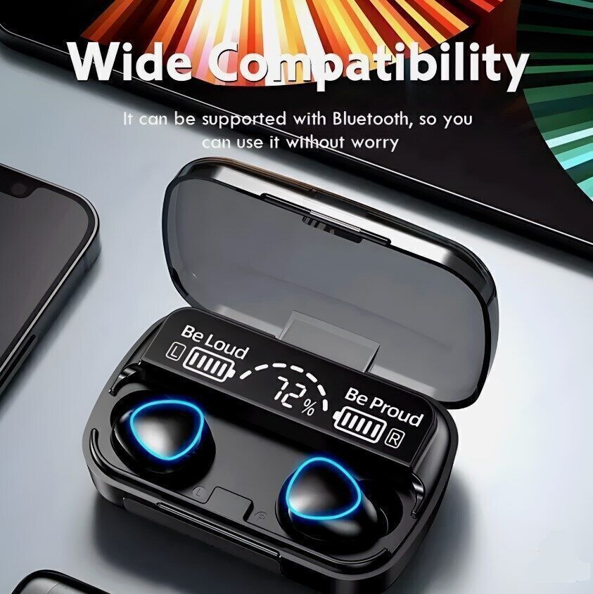 Bluetooth Wireless Headphones TWS Earphones Mini In-Ear Pods For  Android