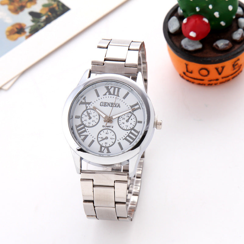 Geneva Alloy Student Quartz Watch Ladies