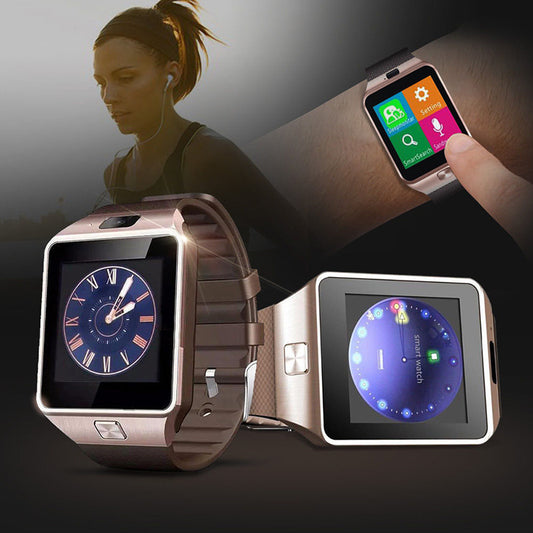 Smart Bluetooth Touch Screen Smart Message Reminder Sport Step Counting Watch