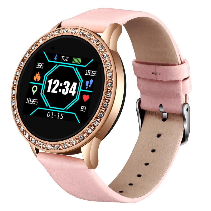 Smart Lady Bracelet Multi-function Heart Rate Pedometer