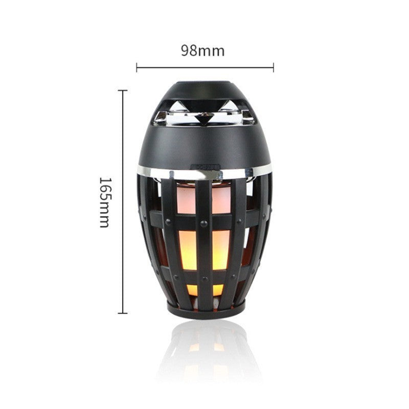 Flight-carrying Flame Bluetooth Speaker Box Home Decoration