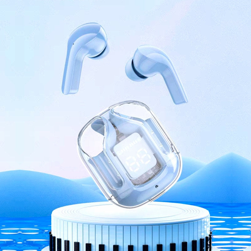 Transparent Case Space Capsule True Wireless Bluetooth Headset