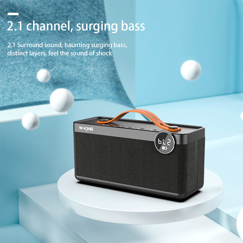 Bluetooth Speaker Wireless Connection  Portable And Compact With Microphone Recording Function For Calls