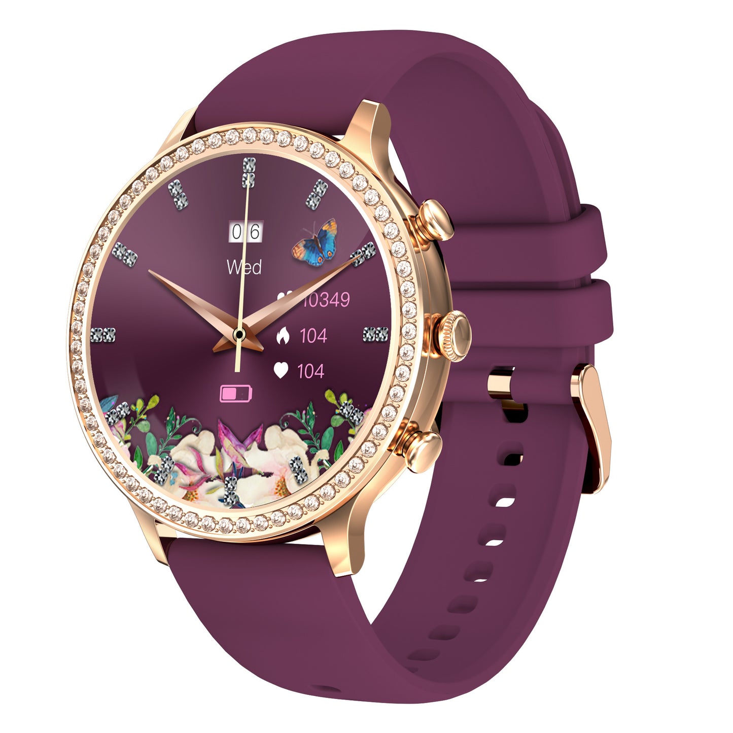 Bluetooth Call Of Women's Smart Silicone Watch