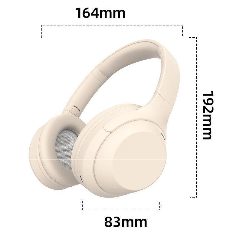 Headphone Head-mounted Bluetooth With Mic Noise-canceling