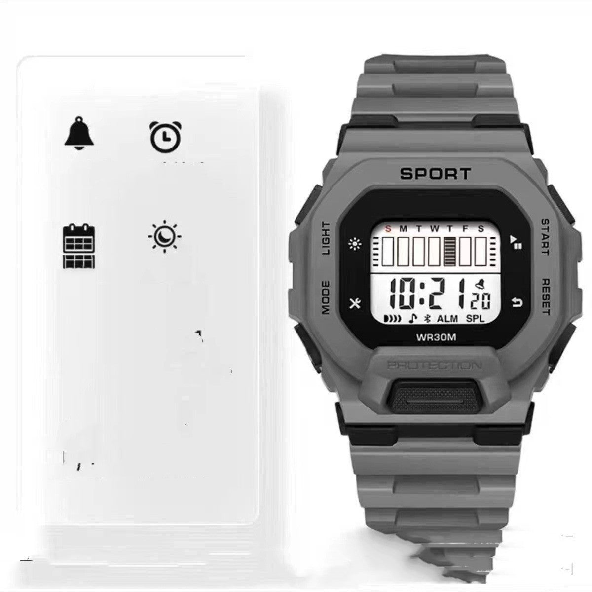 Electronic Watch For Waterproof Sports Of Middle School Students