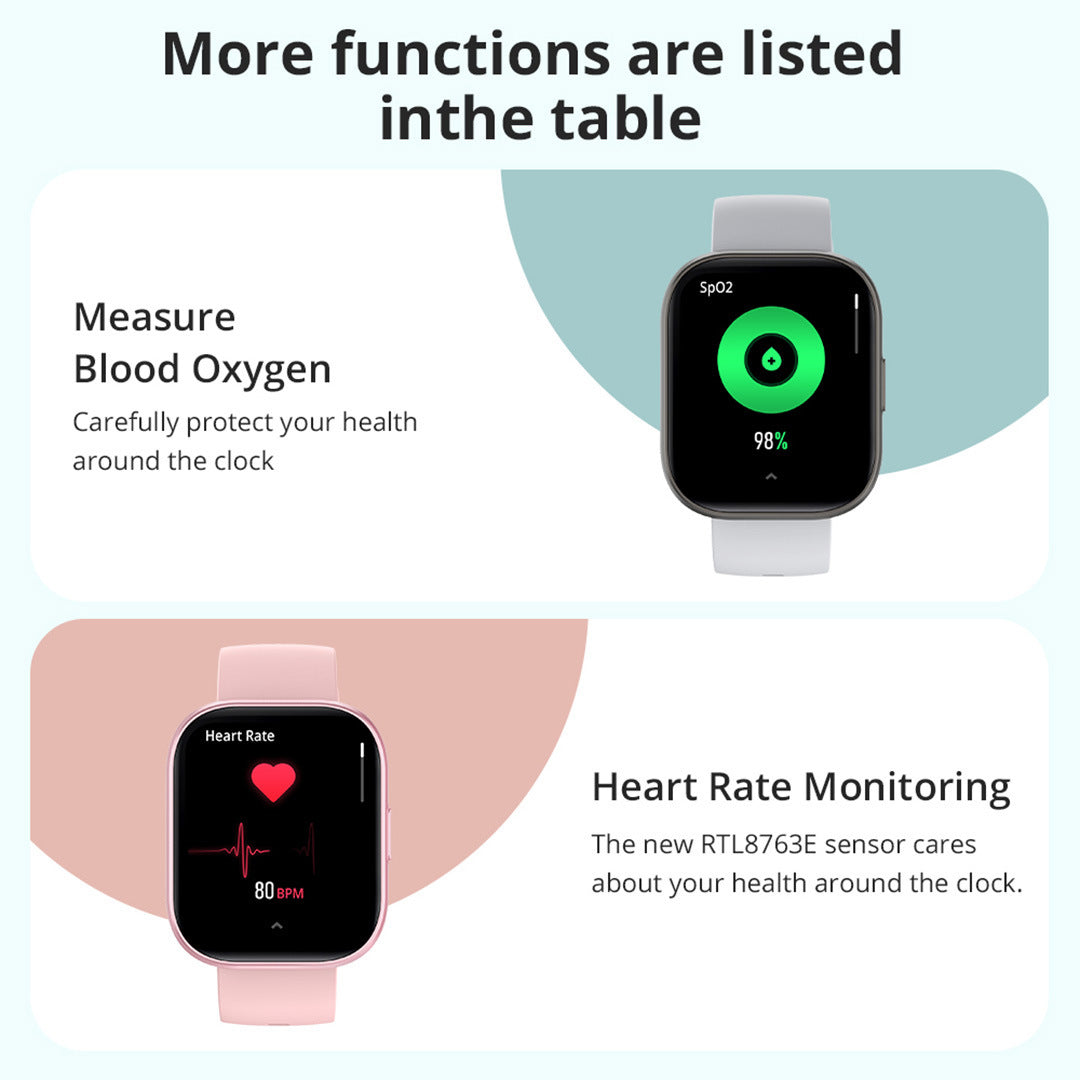 High-end Heart Rate Meter IP68 Call Smart Watch